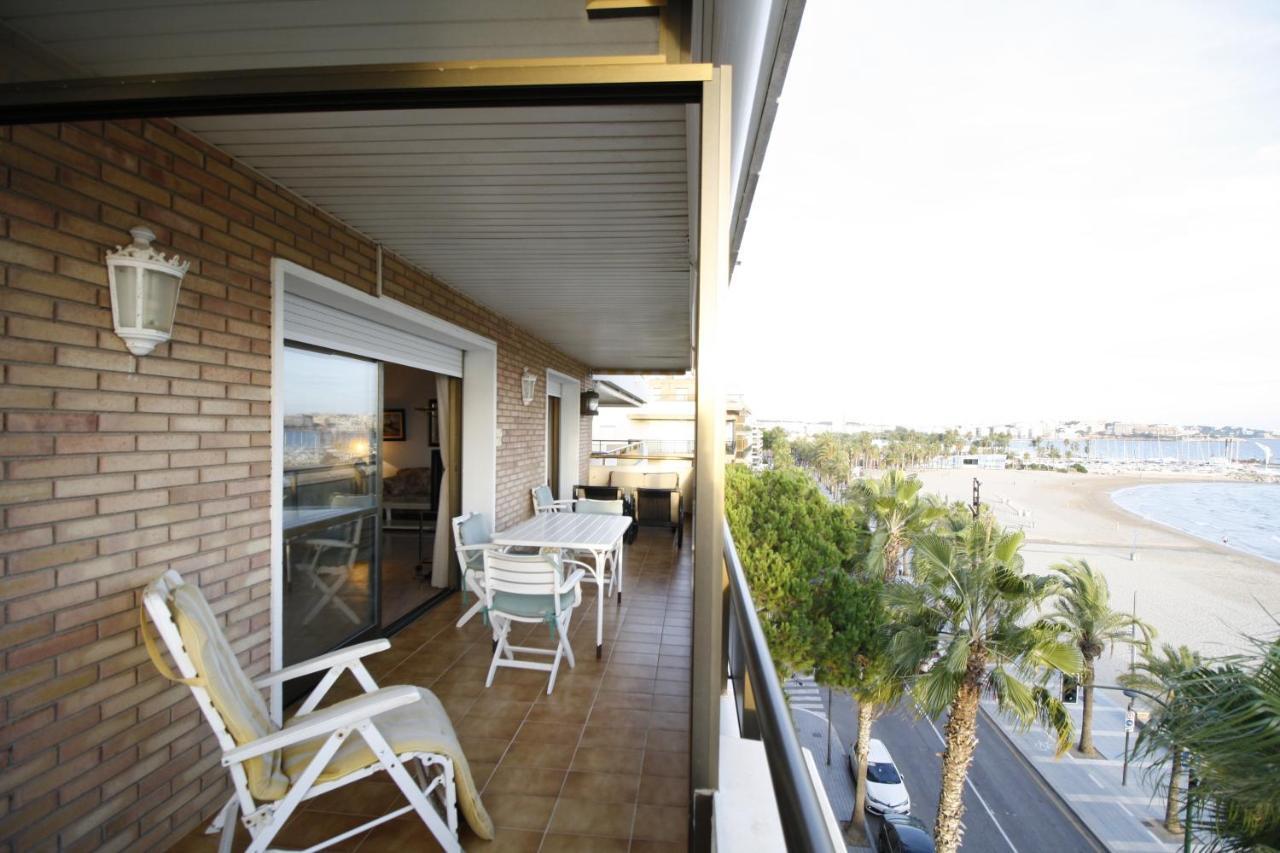 Apartamento Para 8 Sobre El Mar Apartman Salou Kültér fotó